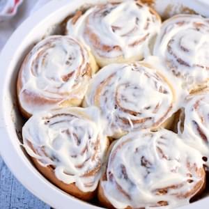 Classic Cinnamon Rolls with Cream Cheese Frosting
