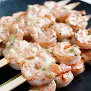 Bangin' Grilled Shrimp Skewers