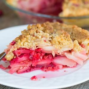 Cranberry-Ginger Pear Pie