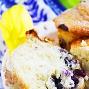 Lemon-Blueberry Crumb Muffins