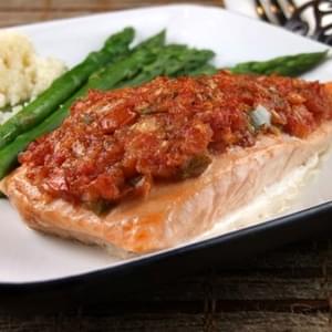 Salsa- Roasted Salmon
