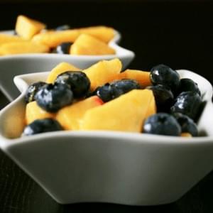Peach & Blueberry Crumble