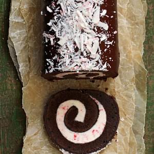 Chocolate Peppermint Roll