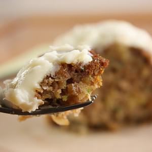 Pineapple Zucchini Cake with Cream Cheese Frosting