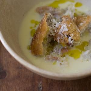 Richard Olney's Garlic Soup