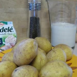 Garlic-Herb Scalloped Potatoes