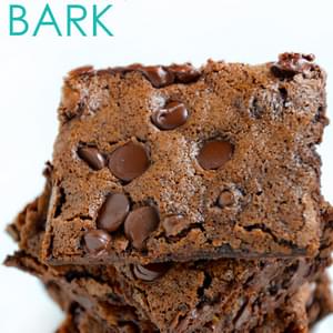 Chewy Chocolate Brownie Bark
