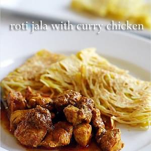 Roti Jala and Malaysian Curry Chicken