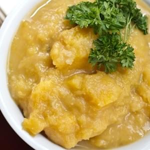 Roasted Apple and Acorn Squash Soup