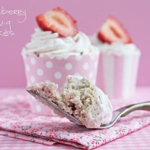 Strawberry Mug Cake (Low Carb and Gluten Free)