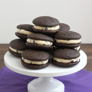 Chocolate Chip Cookie Dough Whoopie Pies