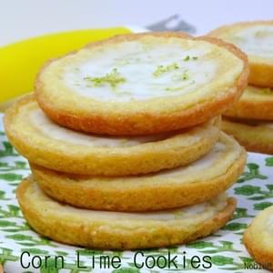 Corn Lime Cookie