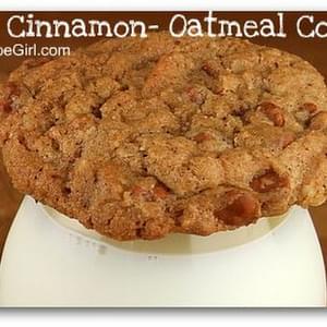 Spicy Cinnamon- Oatmeal Cookies