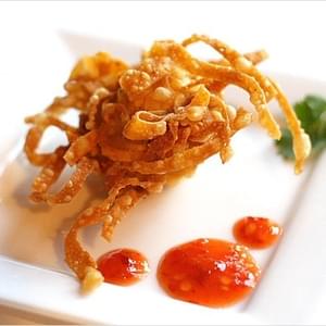 Fried Shrimp/Prawn Balls with Wonton Skin (炸虾球)