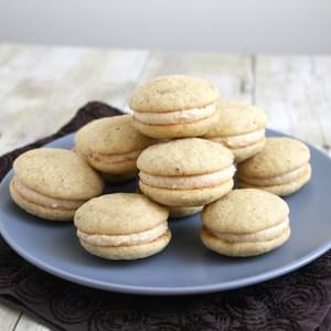Peanut Butter and Banana Whoopie Pies