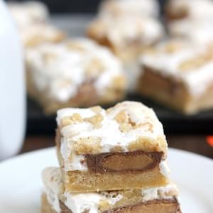 Peanut Butter Cup S’mores Bars