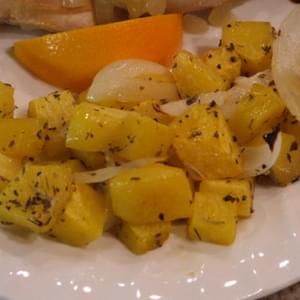 Roasted Butternut Squash with Herbes de Provence