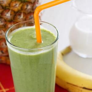 Skinny Green Tropical Smoothie
