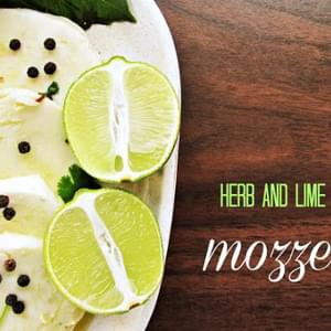 Herb And Lime Marinated Mozzarella