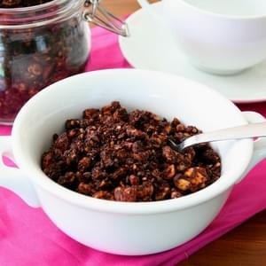 Chocolate Hazelnut Granola – Low Carb and Gluten-Free