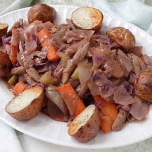 Vegan Corned Beef and Cabbage