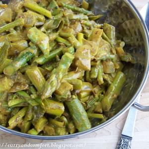 Asparagus Curry -Sri Lankan Style