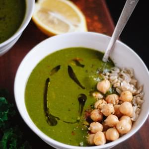 Redeeming Green Soup with Lemon and Cayenne