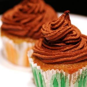 Chocolate Hazelnut Kahlua Cupcakes