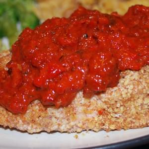 Baked Chicken with Sun-Dried Tomato Sauce