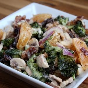 Irresistible Mandarin Roasted Broccoli Salad