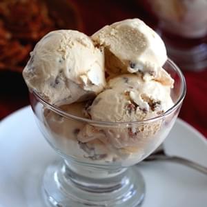 Dulce De Leche Ice Cream with Salted Pecans
