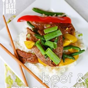 Beef & Green Bean Stir-Fry