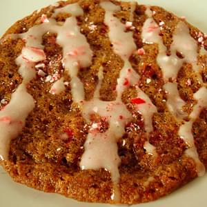 Peppermint Molasses Cookies