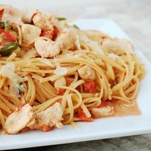 Cajun Chicken Skillet with Pasta – a take on Basic Chicken Skillet meal builder