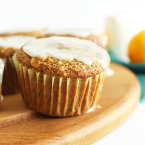 Vegan Meyer Lemon Poppy Seed Muffins