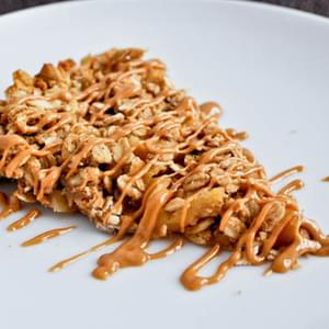 Apple Peanut Butter Snack Bars