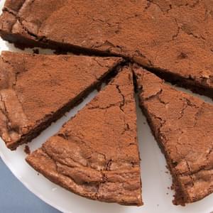 Triple Chocolate Brownie Cake