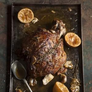Roast Leg Of Lamb With Rosemary, Garlic, Harissa And Lemon + Easter Feast + Next Food Photography & Styling Workshop