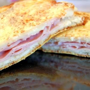Croque Monsieur – “Fancy” Toasted Ham and Cheese