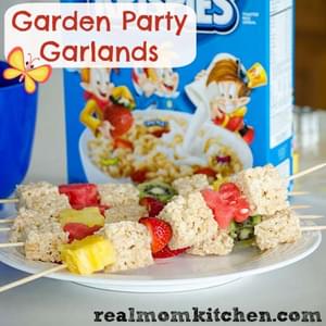 Rice Krispies Garden Party Garland
