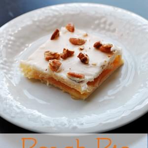 Peach Pie Squares