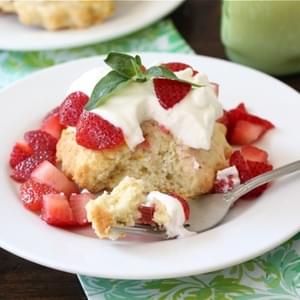 Strawberry Rhubarb Shortcake