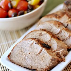 Citrus and Soy-Marinated Grilled Pork Tenderloin