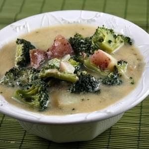 Hearty Broccoli- Potato Soup