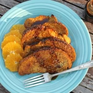Baked Pull-Apart Pumpkin French Toast