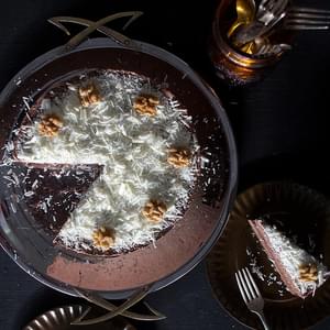 Chocolate Nocello Mousse Cake