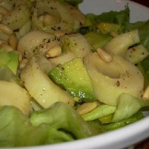 Rich Salad with Hearts of Palm, Avocado, and Radicchio