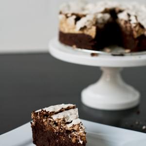 Chocolate & Hazelnut Meringue Cake