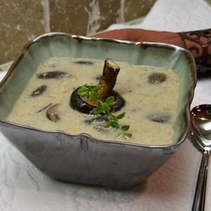 Oven- Roasted Mushroom Soup