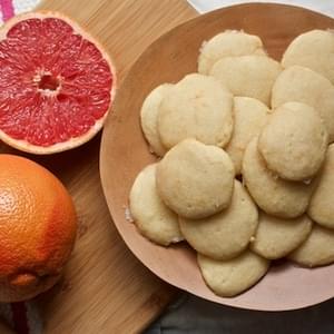 Glazed Grapefruit Cookies